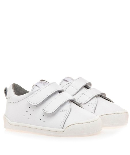 MTNG - DEPORTIVA DOBLE VELCRO NAPA BLANCO T 19-26