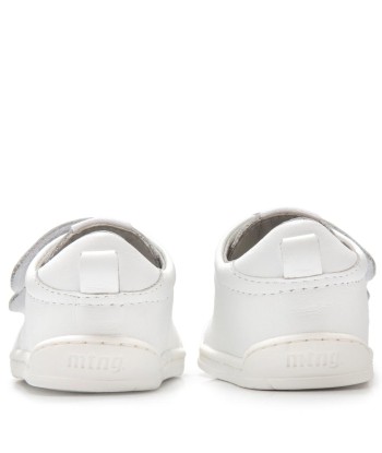 MTNG - DEPORTIVA DOBLE VELCRO NAPA BLANCO T 19-26