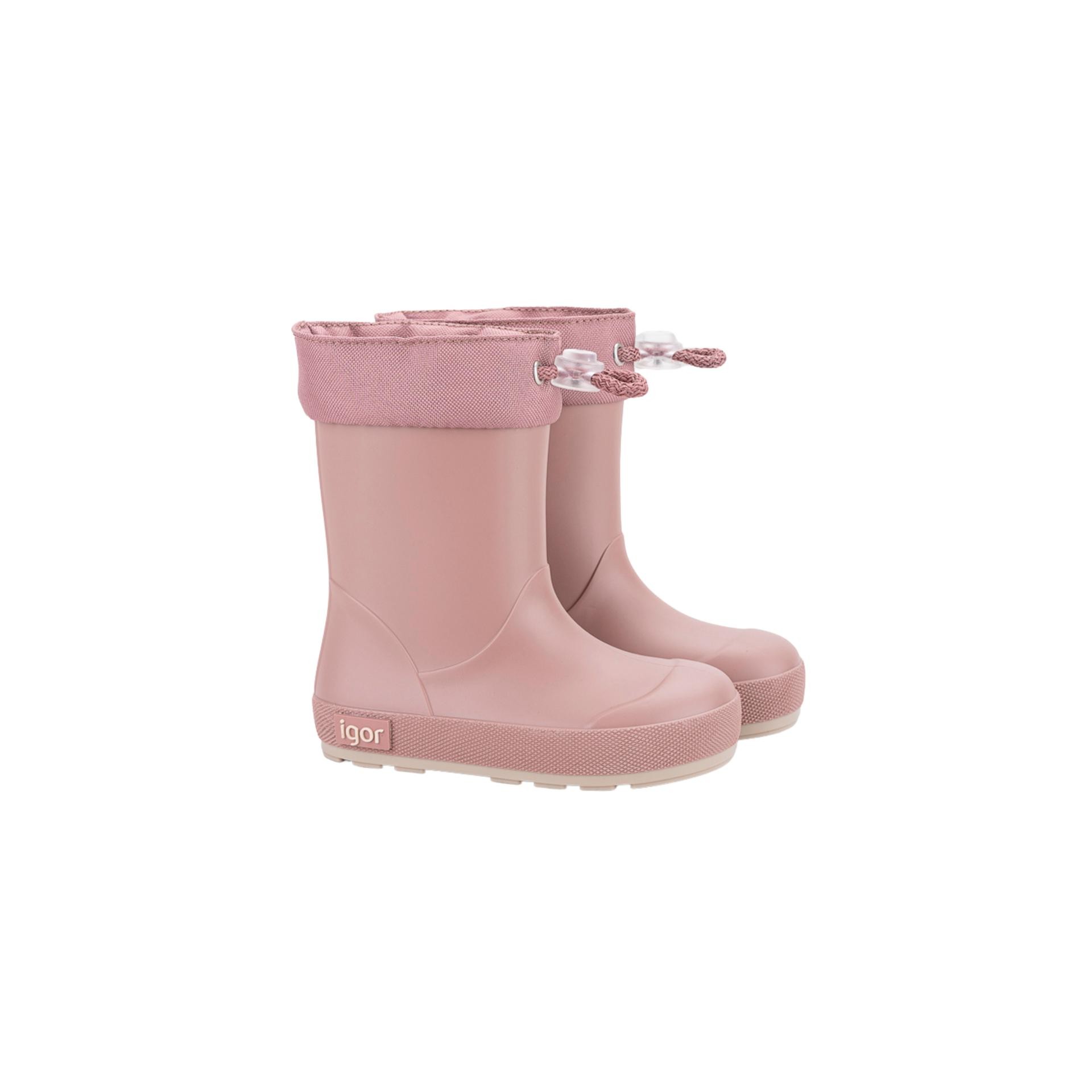 IGOR - BOTAS DE AGUA DK YOGI CUELLO ROSA