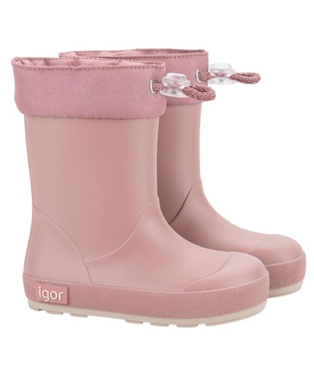 IGOR - BOTAS DE AGUA DK YOGI CUELLO ROSA