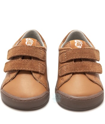 MTNG - DEPORTIVA DOBLE VELCRO NAPA CAMEL T 19-26