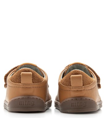 MTNG - DEPORTIVA DOBLE VELCRO NAPA CAMEL T 19-26