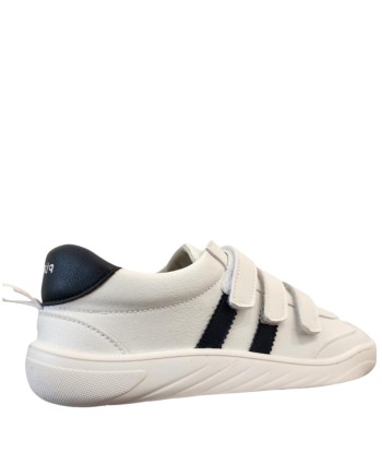 PIRUFLEX - DEPORTIVA VELCROS BLANCO-AZUL T 27-T 35