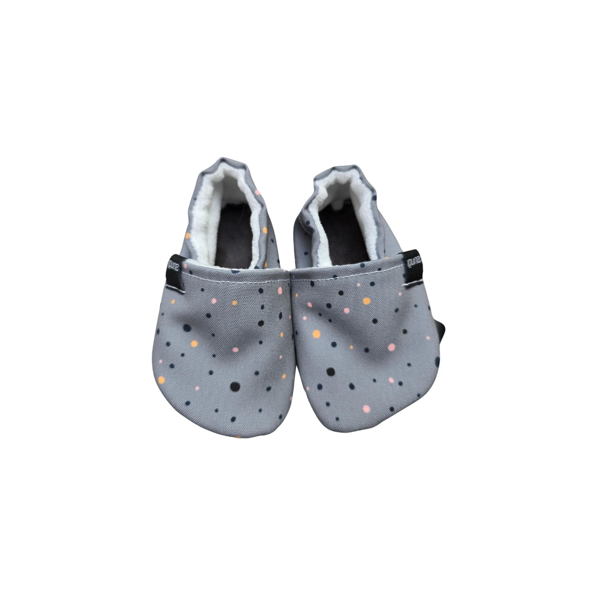 SNUGI - SLIPPERS CLASSIC DOTS GRIS T 20-22