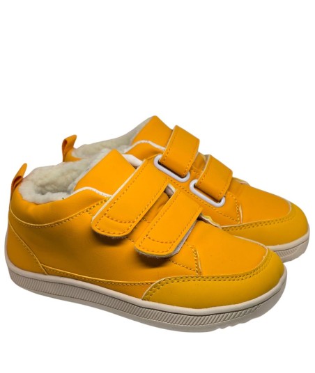 ZZFABER - BOTIN INFANTIL FORRO INT  AMARILLO