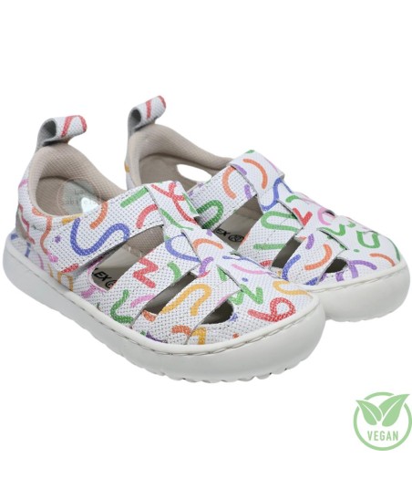 COQUEFLEX - SANDALIA VEREA BLANCO