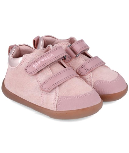 GARVALIN - BOTIN DEPORTIVO ROSA GLITTER T 20-26