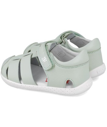 GARVALIN - SANDALIA BASICA NUBE  VERDE PASTEL 