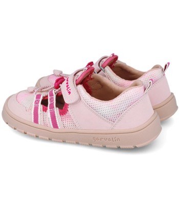 GARVALIN - SANDALIA REJILLA MULTICOLOR ROSA