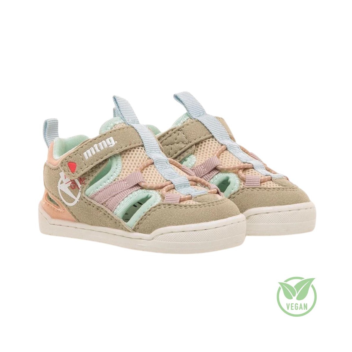 MUSTANG - SANDALIA MESH GRIS-NUDE MUSTANG - SANDALIA MESH GRIS-NUDE