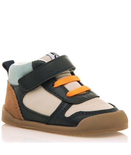 MUSTANG - BOTIN DEPORTIVO COMBI MARINO-NUDE 