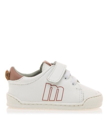 MUSTANG - DEPORTIVA NAPA BLANCO / MARRON T 21-26