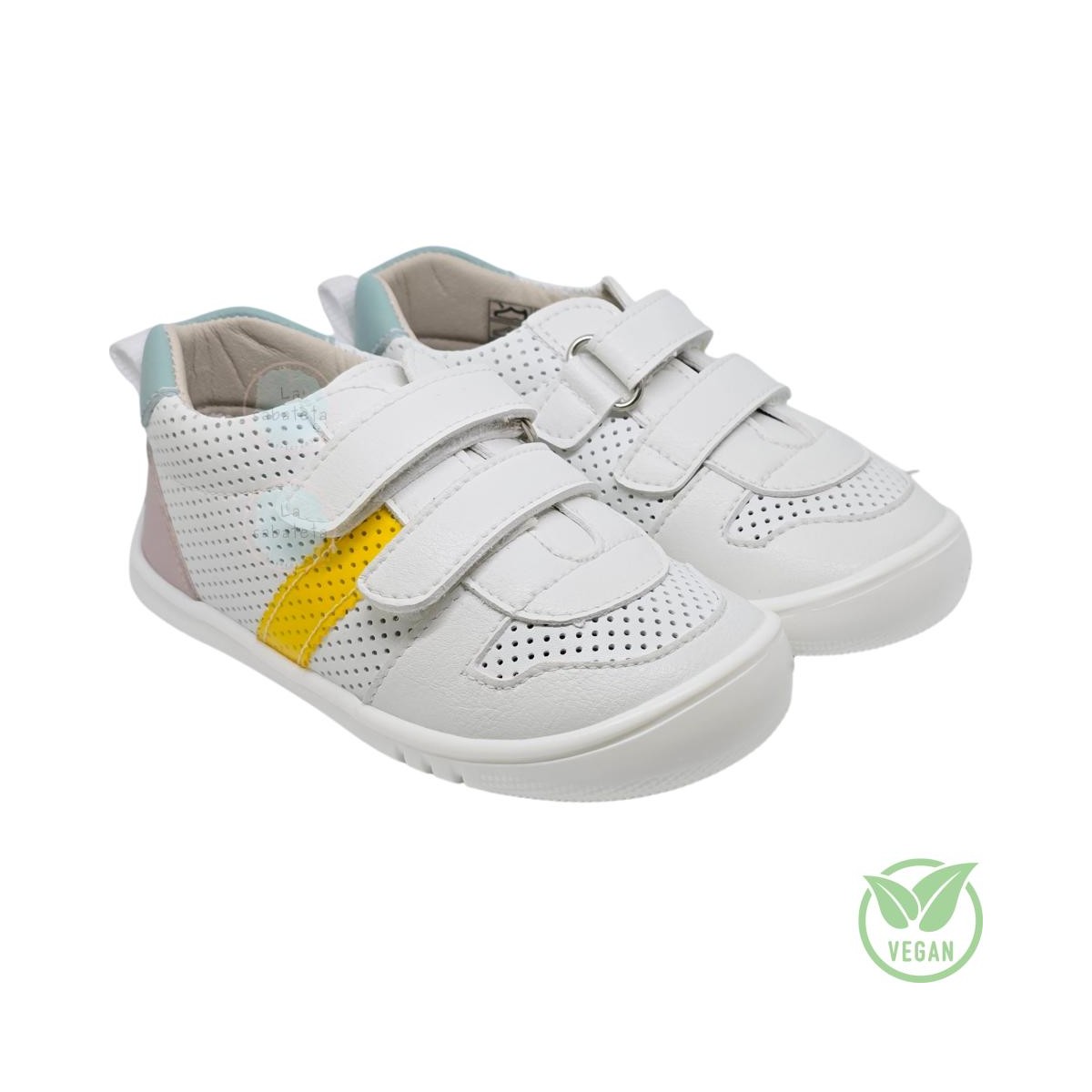 PIRUFLEX - DEPORTIVA TROQUELADA MICRO BLANCA-COMBI PIRUFLEX - DEPORTIVA TROQUELADA MICRO BLANCA-COMBI