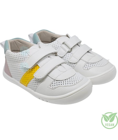 PIRUFLEX - DEPORTIVA TROQUELADA MICRO BLANCA-COMBI