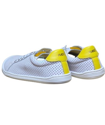 FLEXINENS - DEPORTIVA TROQUELADA BLANCA/AMARILLO