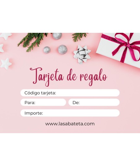TARJETA REGALO 50 00€