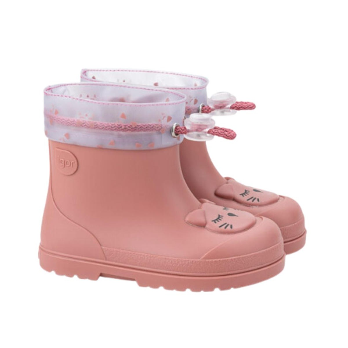IGOR - BOTAS DE AGUA MENDI GATO ROSE T 21-26