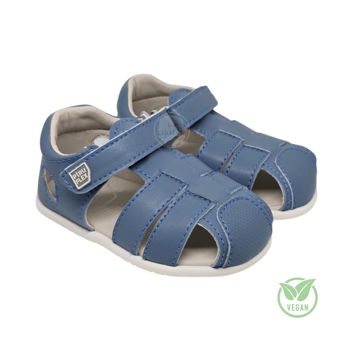 PIRUFLEX - SANDALIA MICROFIBRA NAVY PIRUFLEX - SANDALIA MICROFIBRA NAVY