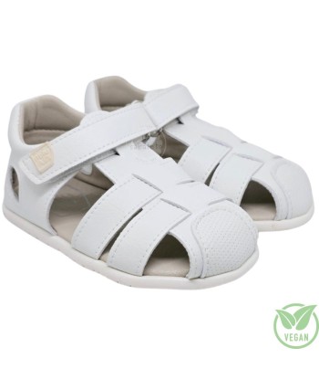 PIRUFLEX - SANDALIA MICROFIBRA BLANCA