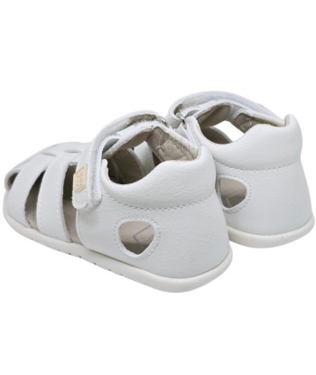 PIRUFLEX - SANDALIA MICROFIBRA BLANCA