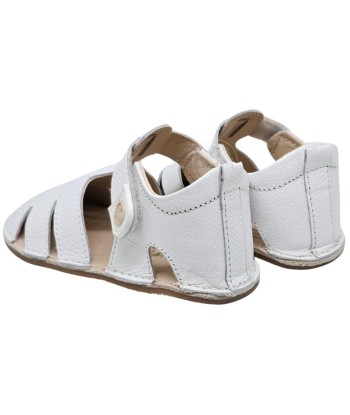 CONGUITOS - SANDALIA BLANCA CERRADA VELCRO