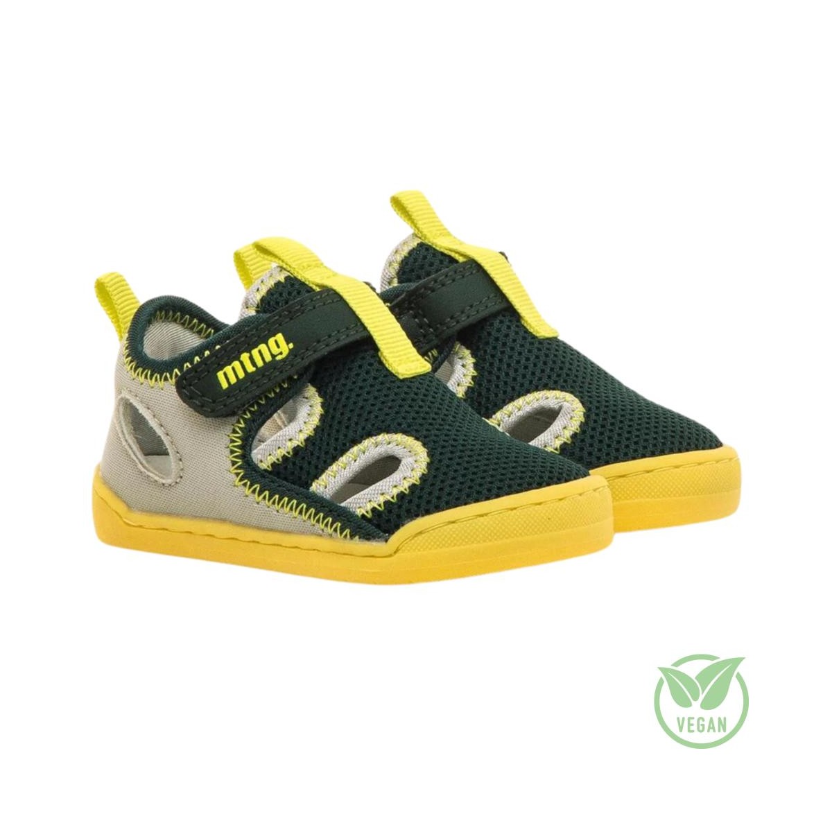 MUSTANG - SANDALIA LYCRA VERDE