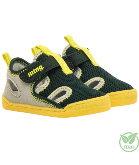 MUSTANG - SANDALIA LYCRA VERDE