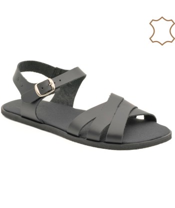 FLEXINENS - SANDALIA TRENZADA BOX NEGRO