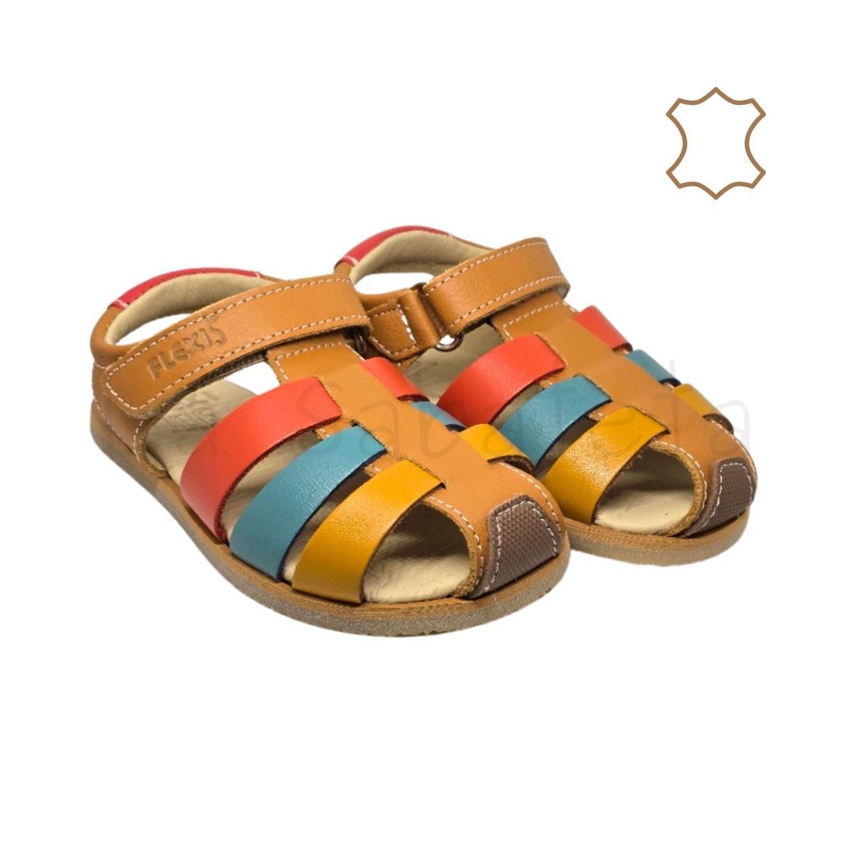 SANDALIA TAUPE & COLORS SKIMO - FLEXINENS SANDALIA TAUPE & COLORS SKIMO - FLEXINENS
