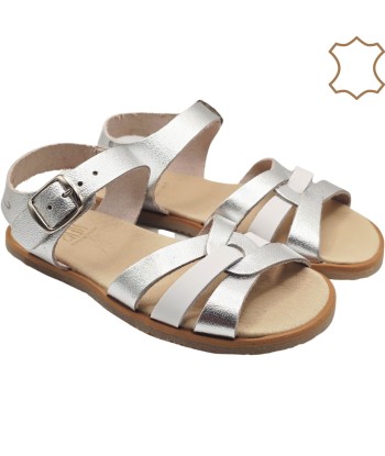 SANDALIA PLATA BLANCO -...