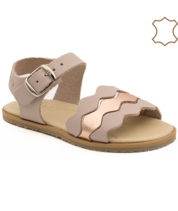 SANDALIA NUDE-ORO - FLEXINENS