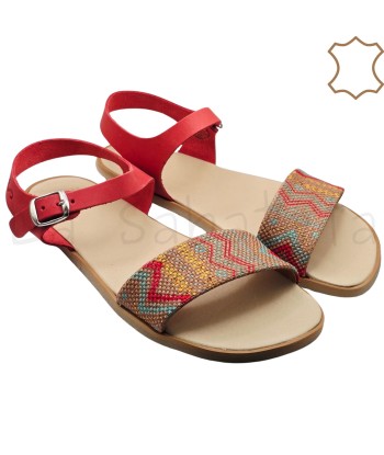 SANDALIA TRI/SPO ROJO -...