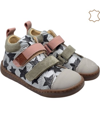 BOTIN METALIZADO GRIS...