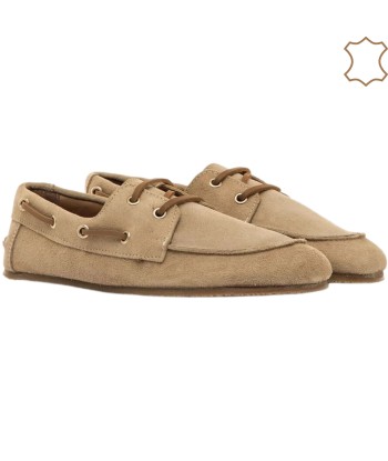 MOCASIN BAREFOOT CAMEL PIEL...
