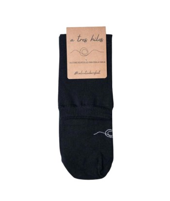 ATRESHILOS - CALCETIN BAREFOOT NEGRO