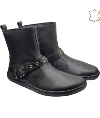 BOTIN LISO MICROPELLE NEGRO...