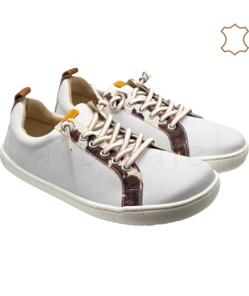 DEPORTIVA PIEL BLANCA CUERO...