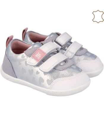 DEPORTIVA ESTAMPADA PLATA -...