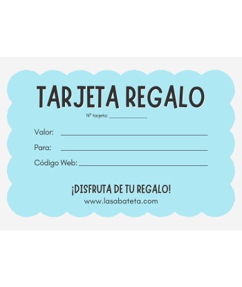 TARJETA REGALO ELIGE EL...