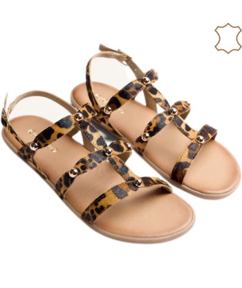 SANDALIA STEPNEY LEOPARDO -...