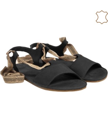 SANDALIA NOBUCK BLACK/SATYA...