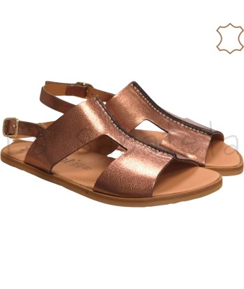 SANDALIA SENDA METAL BRONCE...