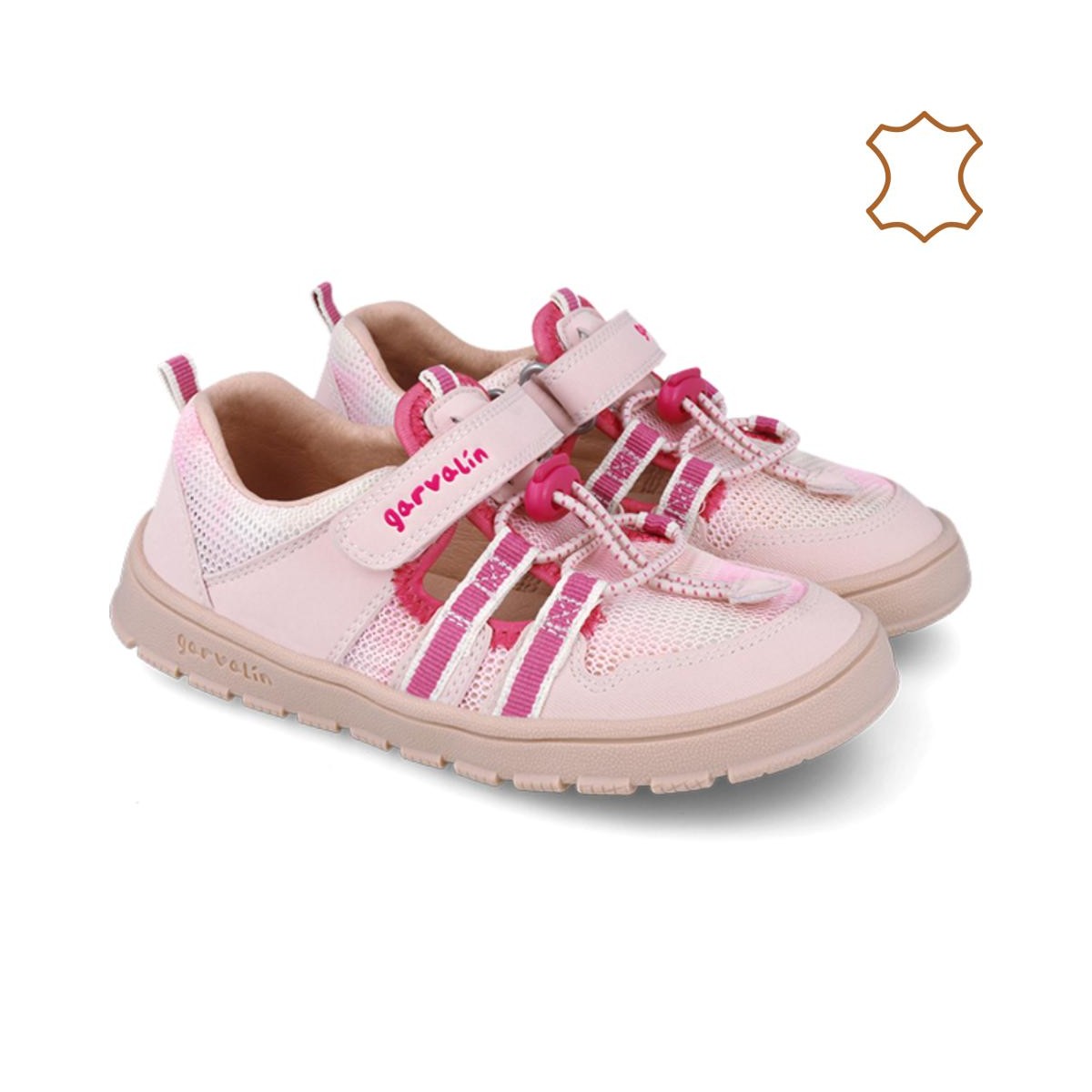 SANDALIA SEMI REJILLA MULTICOLOR ROSA - GARVALIN