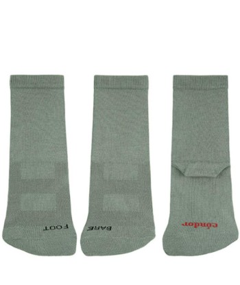 CALCETIN MEDIA CAÑA BAREFOOT VERDE RIZO - CONDOR