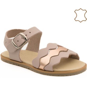 SANDALIA NUDE-ORO - FLEXINENS