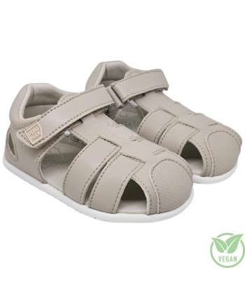 PIRUFLEX - SANDALIA MICROFIBRA MARFIL