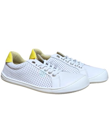 FLEXINENS - DEPORTIVA TROQUELADA BLANCA/AMARILLO
