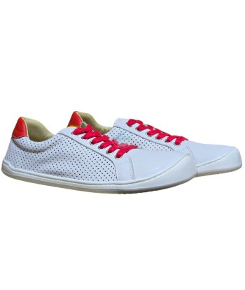 FLEXINENS - DEPORTIVA TROQUELADA BLANCO/ROJO