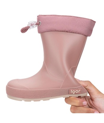 IGOR - BOTAS DE AGUA  YOGI CUELLO ROSA