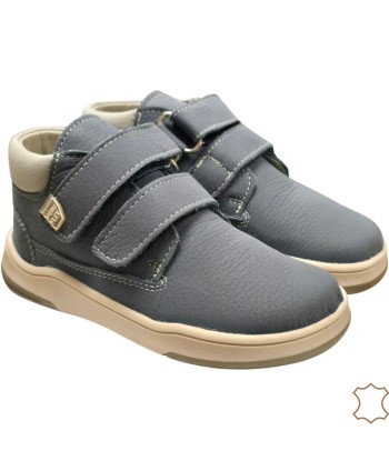 BOTA PIEL DAVINCI AZUL -...